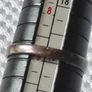 Vintage sterling silver Onyx ring Image 4