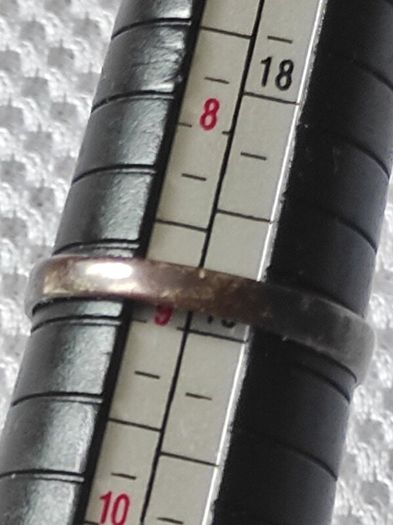 Vintage sterling silver Onyx ring