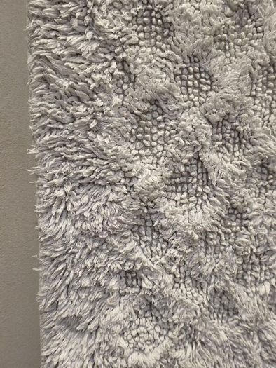 Dune 100% Cotton Bath Mat 80x50cm - Light Grey