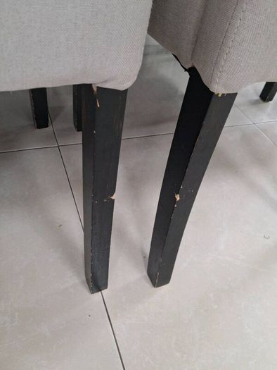 8 Dining chairs