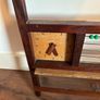 Vintage children's wooden educational learning frame Image 3