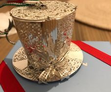 10 Newbridge silver Christmas decorations