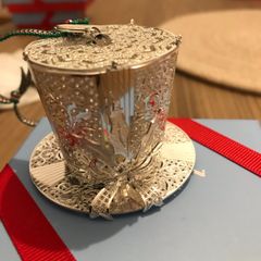 12 Newbridge silver Christmas decorations