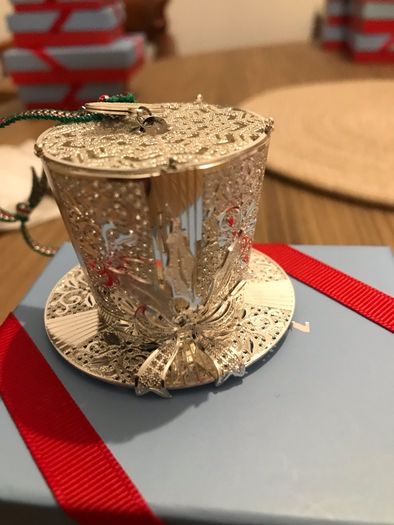 10 Newbridge silver Christmas decorations