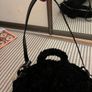 MONKII Black Fluffy Bag - Brand New Image 6