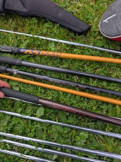 Deadly set of adult golf clubs