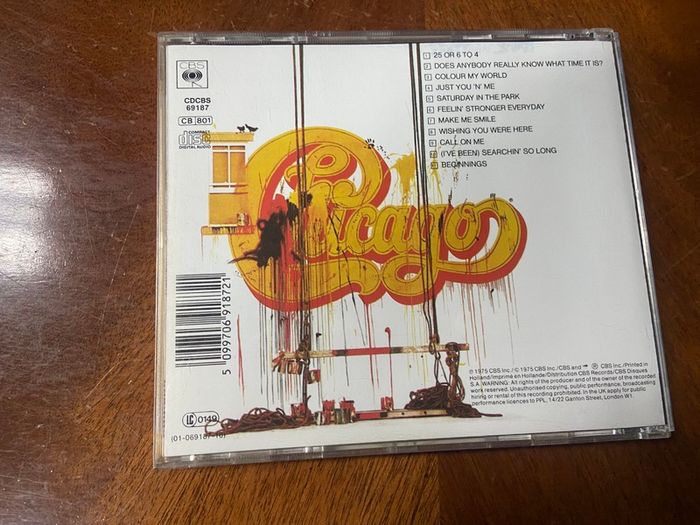 Chicago Greatest Hits CD