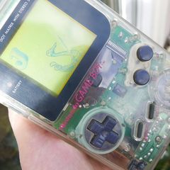 Original Gameboy DMG-01 Clear / Transparent -Authentic - Tested and Working - Good Condition