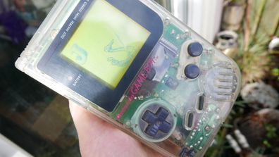 Original Gameboy DMG-01 Clear / Transparent -Authentic - Tested and Working - Good Condition