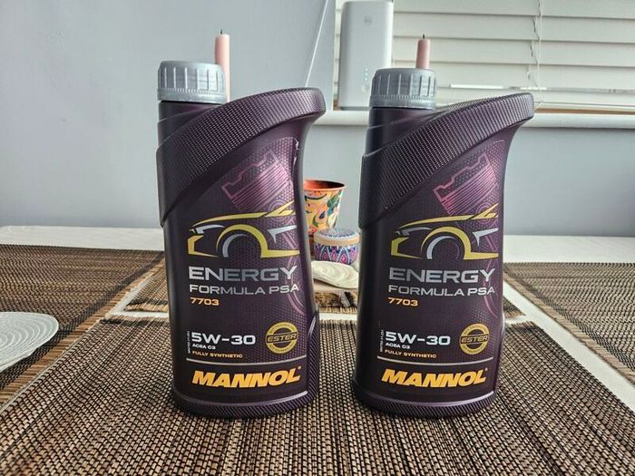 2x 1-litre 5W30 Formula PSA oil - B71 2290- ACEA C3
