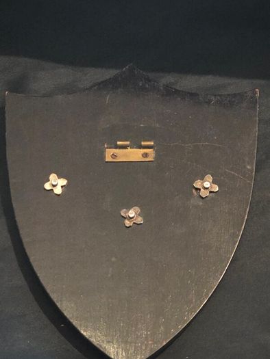 Rare Solid Silver Tuck Chang & Co Plaque presented to Sergeant J.Macfarlane