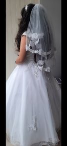 Communion Dress and Parasol