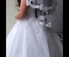 Communion Dress and Parasol