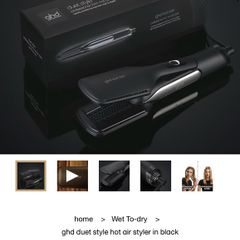 GHD Duet Wet to Dry Styler