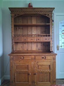 Solid Pine Custom made Welsh Dresser - 400 ONO