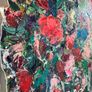 Large Original Floral Painting Contemporary Art Modern Irish abstract art Framed Image 4