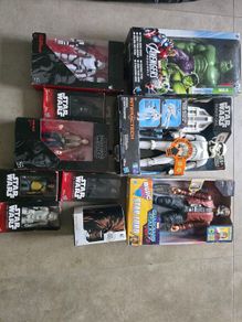 brand new action figures