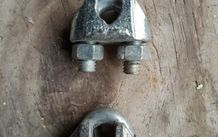 steel wire rope clips
