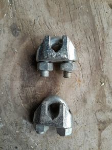 steel wire rope clips