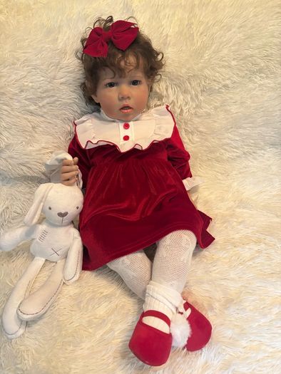 Reborns By Laura.  Back By Popular Demand It's Millie!!  Huge 28inch Heavy, Weighted Reborn Doll.  Welcome to View