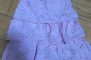 girls Zeeman floral pink dress