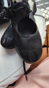 A Pair Of Leather Dance Shoes