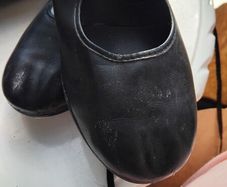 A Pair Of Leather Dance Shoes