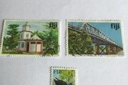 3 stamps from Fiji