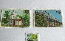 3 stamps from Fiji