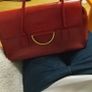 red leather Kevim bag, vintage Image 6