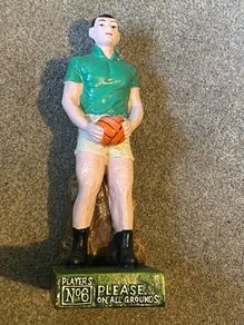 On all ground Players statue