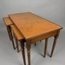 Vintage Shaw of London Leather Top Nesting Tables Image 4