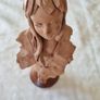 Clay Terracotta Bust of a woman Image 7