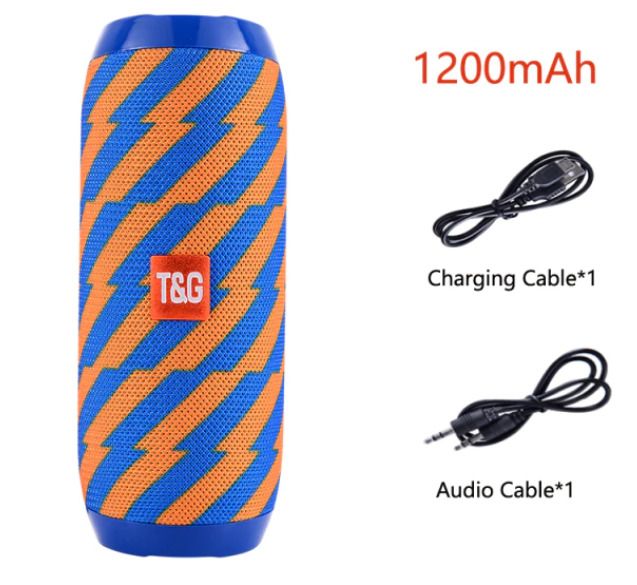 Portable Wireless Bluetooth Speaker Waterproof Stereo Bass USB/TF/AUX MP3