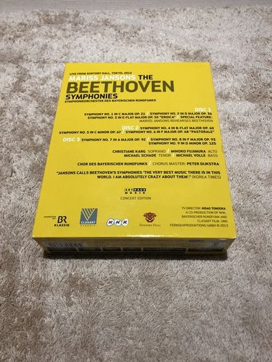 Mariss Jansons " The Beethoven Symphonies"