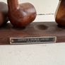 Antique Griffin and George ltd, pipe stand and 3 pipes Image 4
