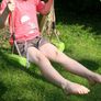 NEW SALE |  Plastic Children's Moulded Swing Seat Image 5