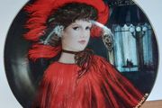 Riccardo Benvenuti " Musetta" 1986 Porcelain Plate