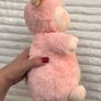 Miniso Pink Blossom Lamb Plush Yellow Flower Sheep approx. 27 cm. Used Please see photos Image 6