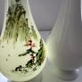 Pair of Antique Victorian Opaline Glass Vases. Japonisme Aesthetic Movement c.1880 to1900 Image 10