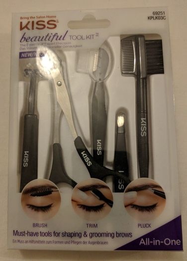 Kiss Beautiful Tool Kit Brows