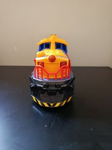 Dickie Toys Light and Sound Cargo Train with Crane