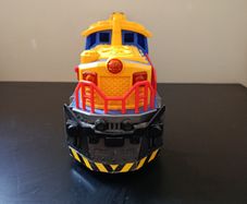 Dickie Toys Light and Sound Cargo Train with Crane