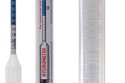 Brew Hydrometer with Included 100 Millimeter Trial Sampling Jar - Home Brew Equipment for Wine and Beer Making Testing Kit and Brewing Your Own Homebrew (FREE POSTAGE)