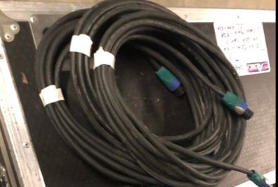 Neutrik NL4FX Speaker Cable 5 Metre 2 x 2.5mm (Quantities available)