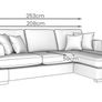 FREYA 4-Seater Corner Sofa Image 3