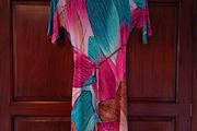 Lightweight viscose dress for work or play