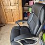 Palermo high back executive chair - black faux leather - Office Swivel Chair Image 2