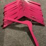 Set Of 10 Pink Wooden Dress Hangers! Image 4