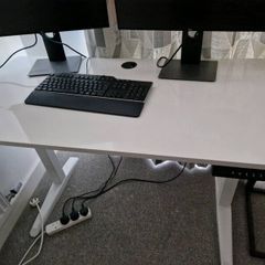 Office desk- height adjustable
